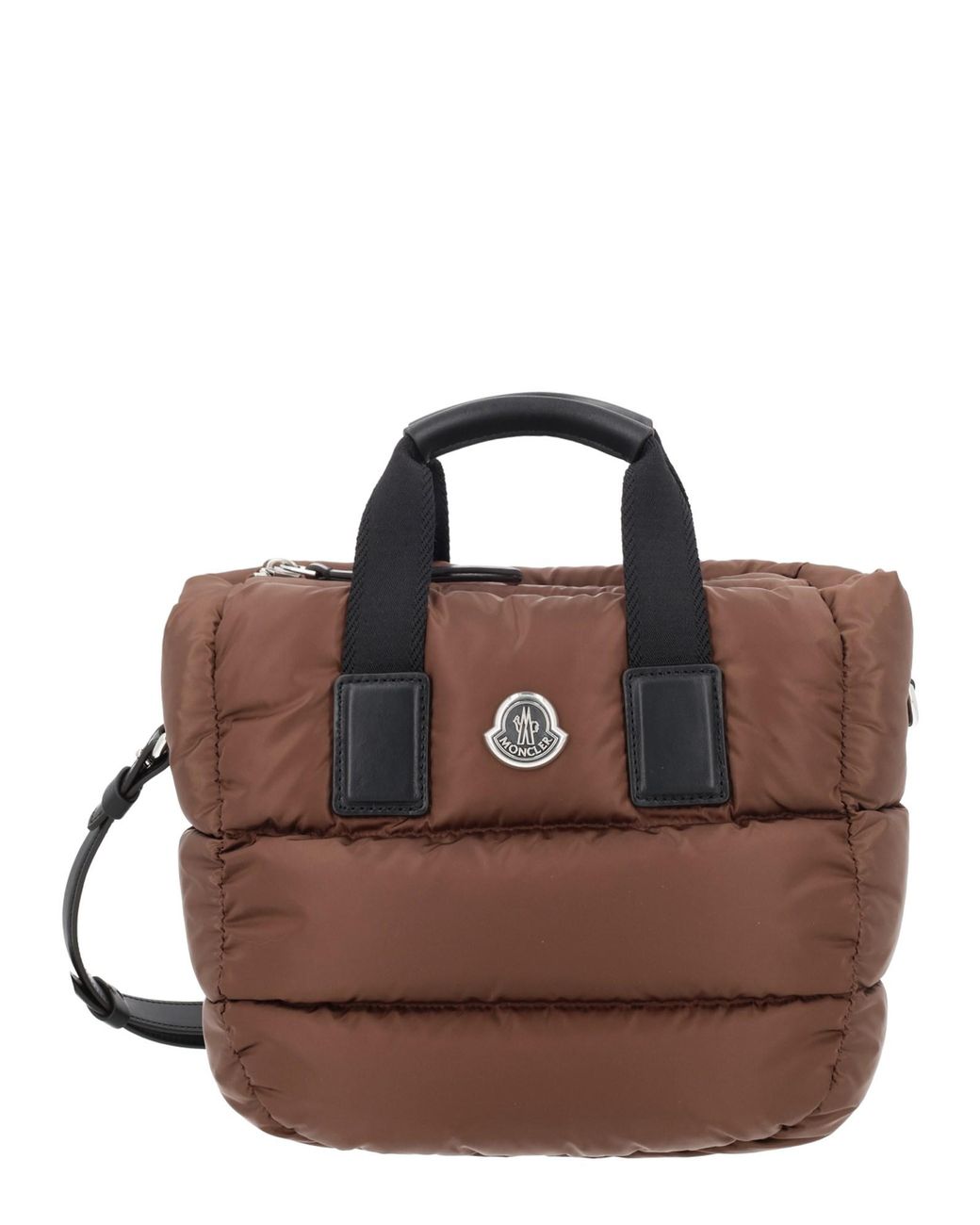 Moncler Brown Borsa Tote "Mini Caradoc"