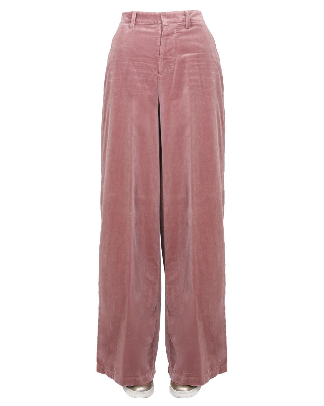 DSquared² Purple High Waisted Wide Leg Pants