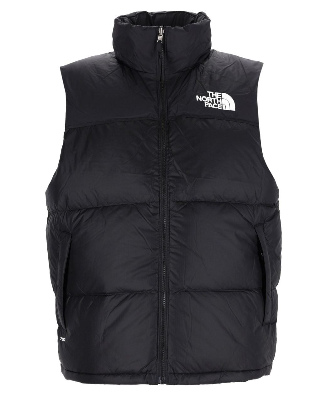 The North Face Black Gilet "1996 Retro Nuptse" for men