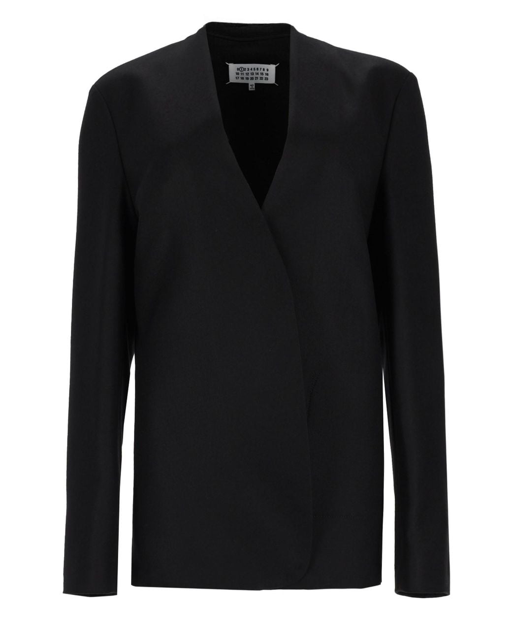 Maison Margiela Black Giacca Minimal