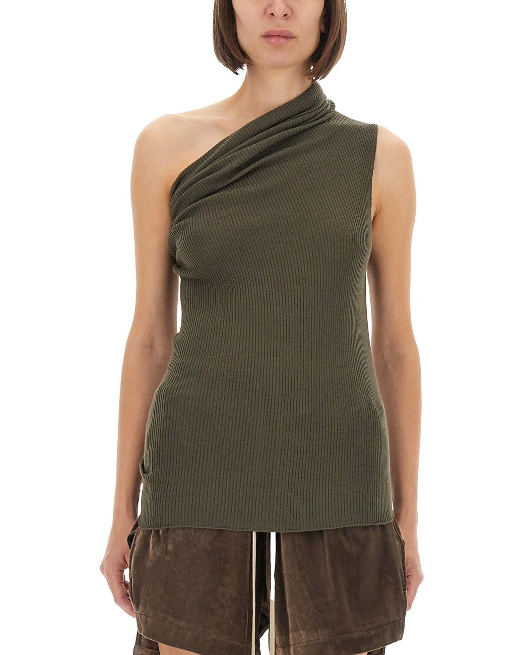 Rick Owens Green Athena" Knit Top