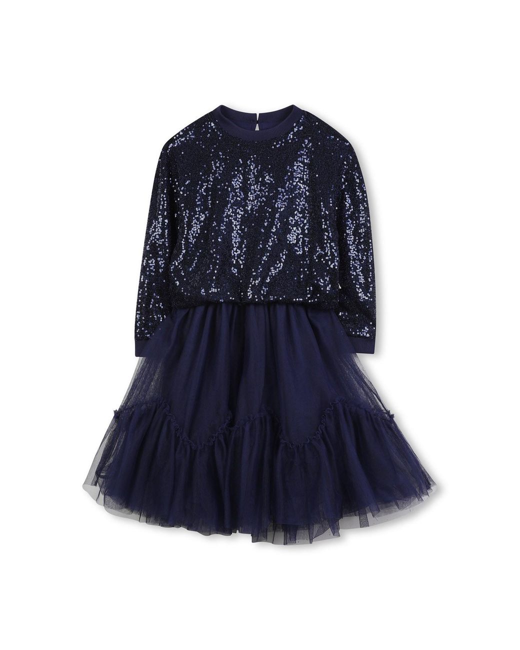 Billieblush Blue Sequined Dress
