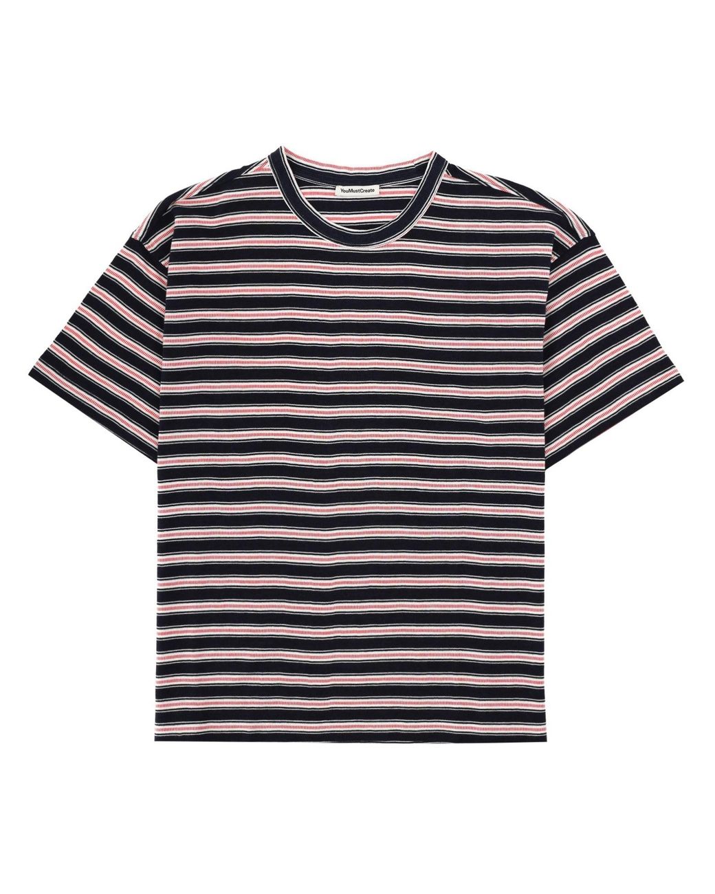 YMC Black T-Shirt "Triple T" for men