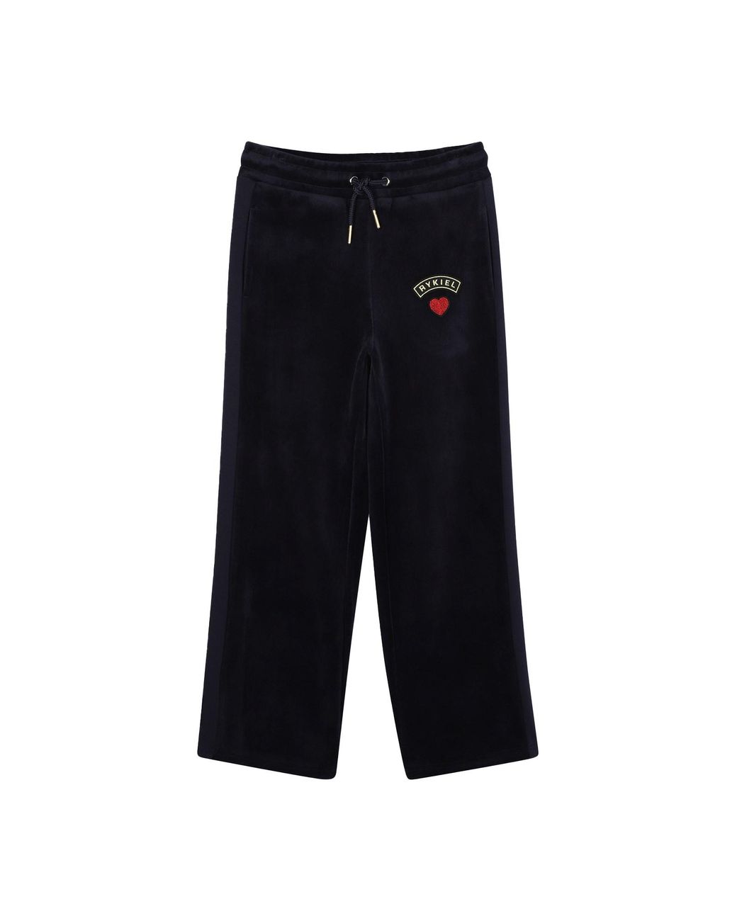 Sonia Rykiel Blue Pants With Logo