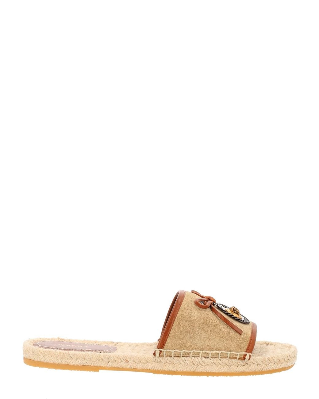 Versace Brown Sandalo Espadrilla "Lola"