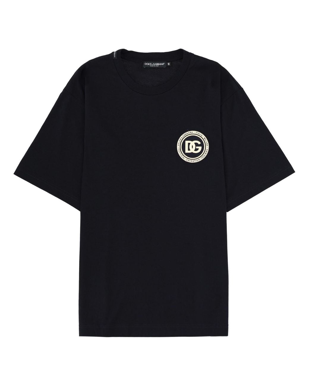 Dolce & Gabbana Black T-Shirts for men