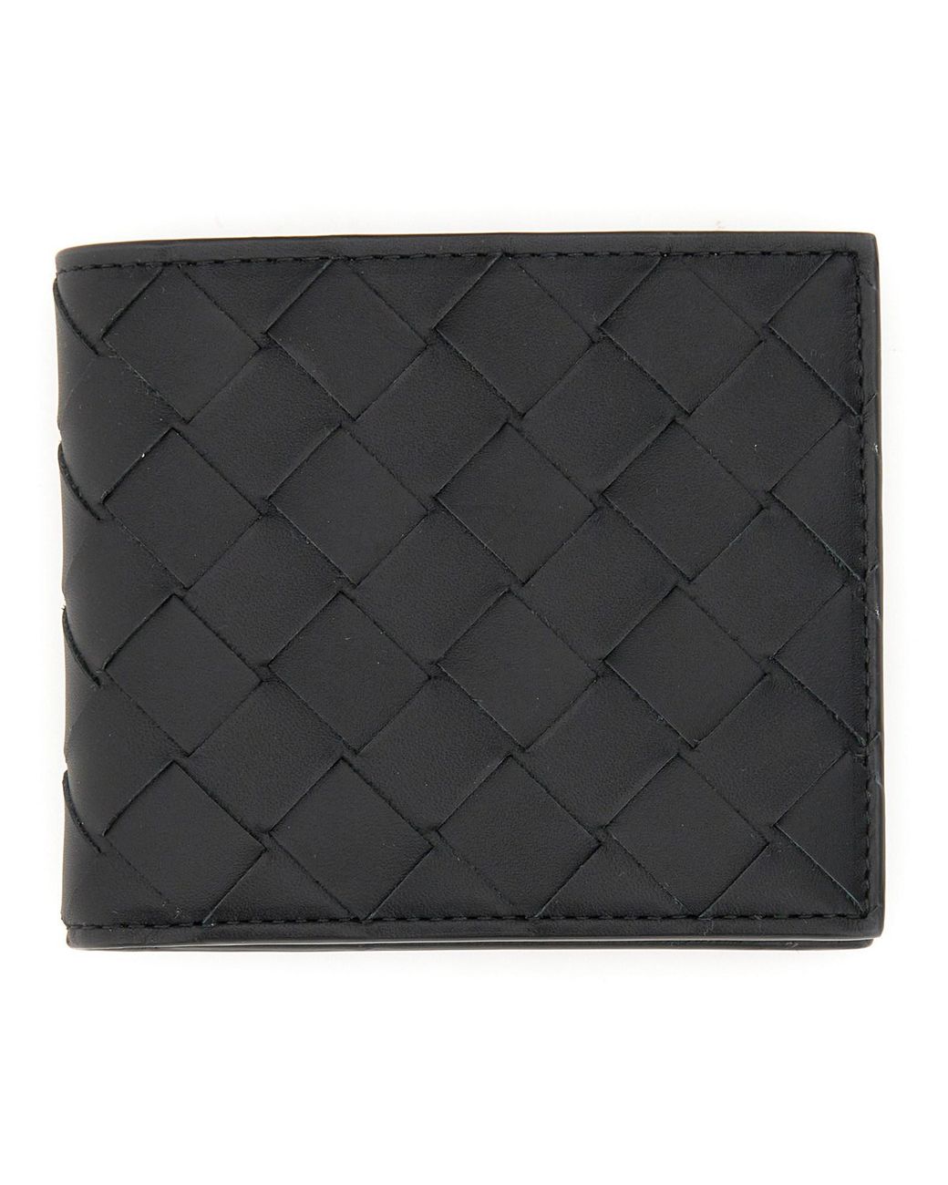 Bottega Veneta Black Portafoglio Bi-Fold for men