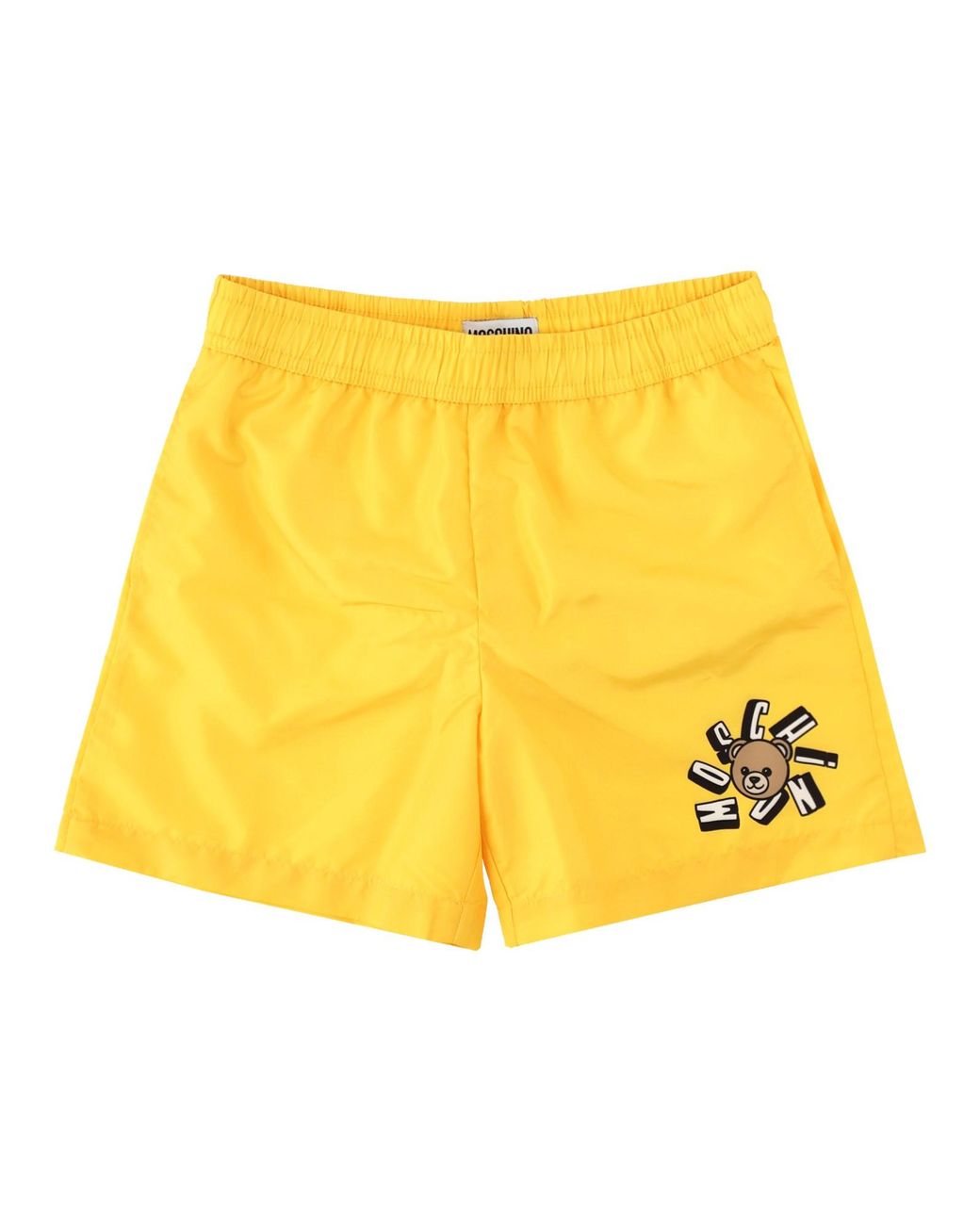Moschino Yellow Costume Da Bagno Con Logo
