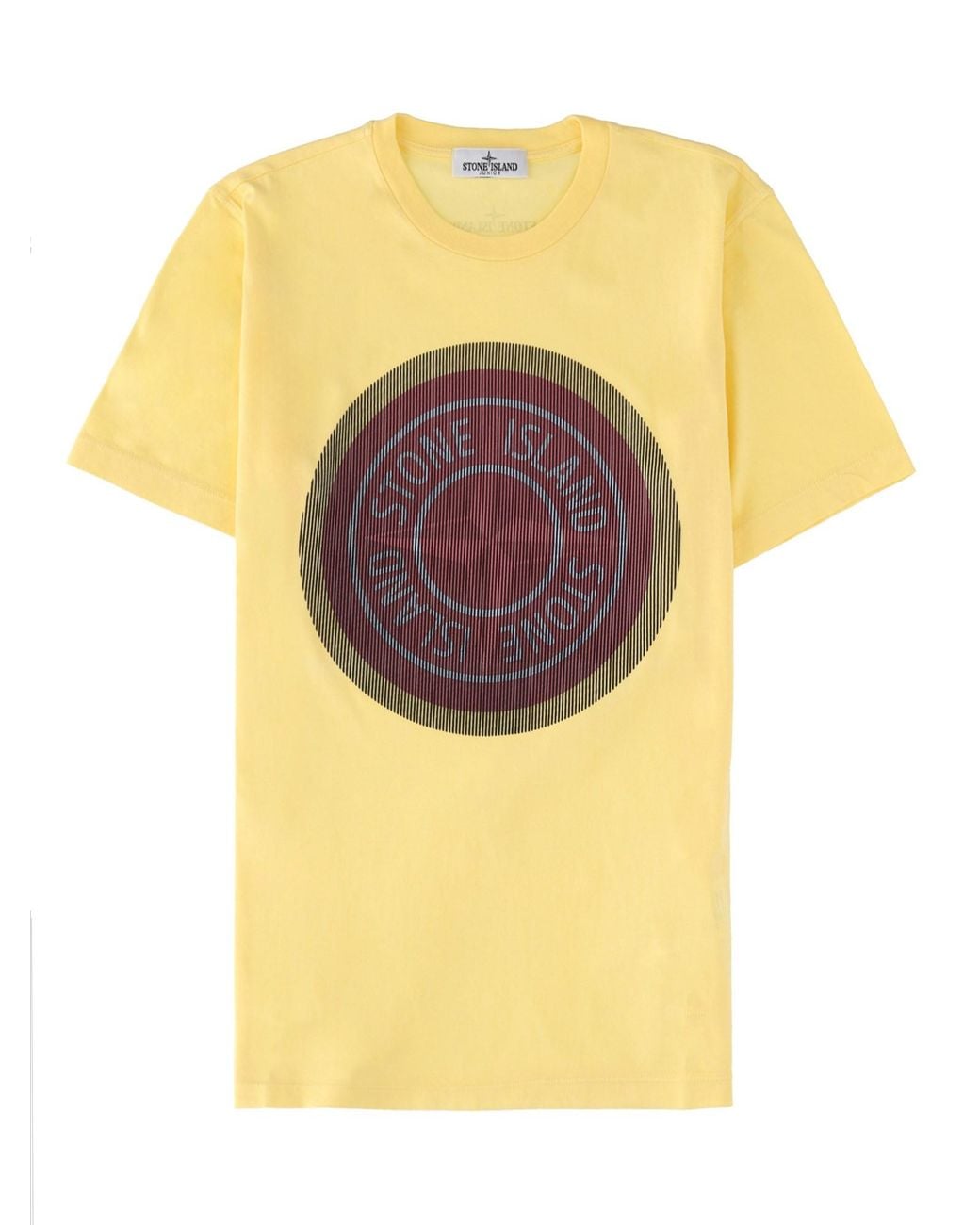 Stone Island Yellow Short Sleeve T-Shirt