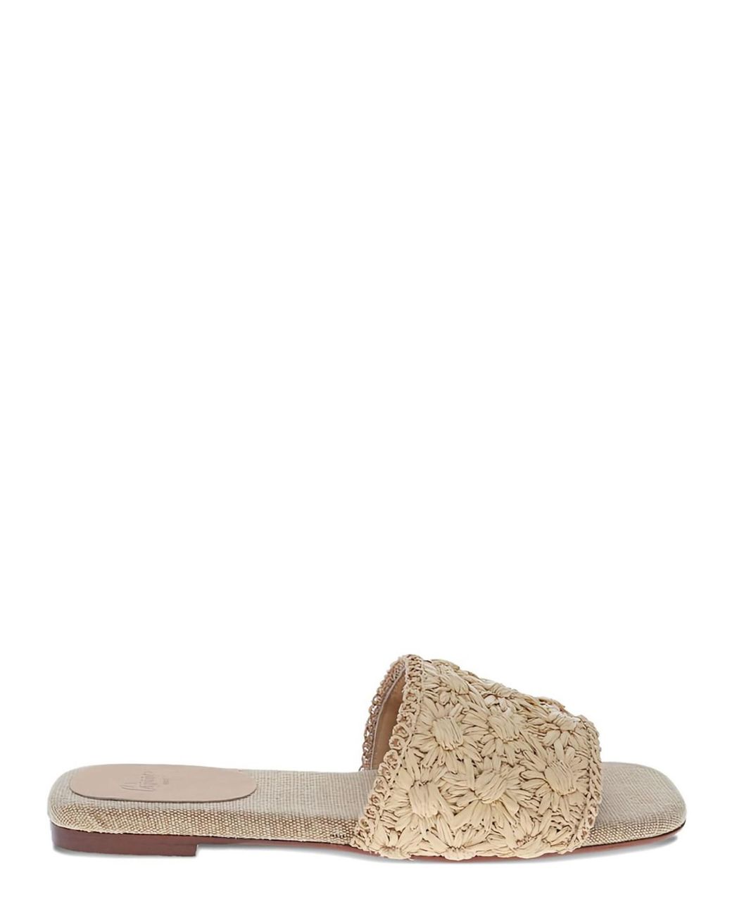 Castaner Natural Floral Sandals