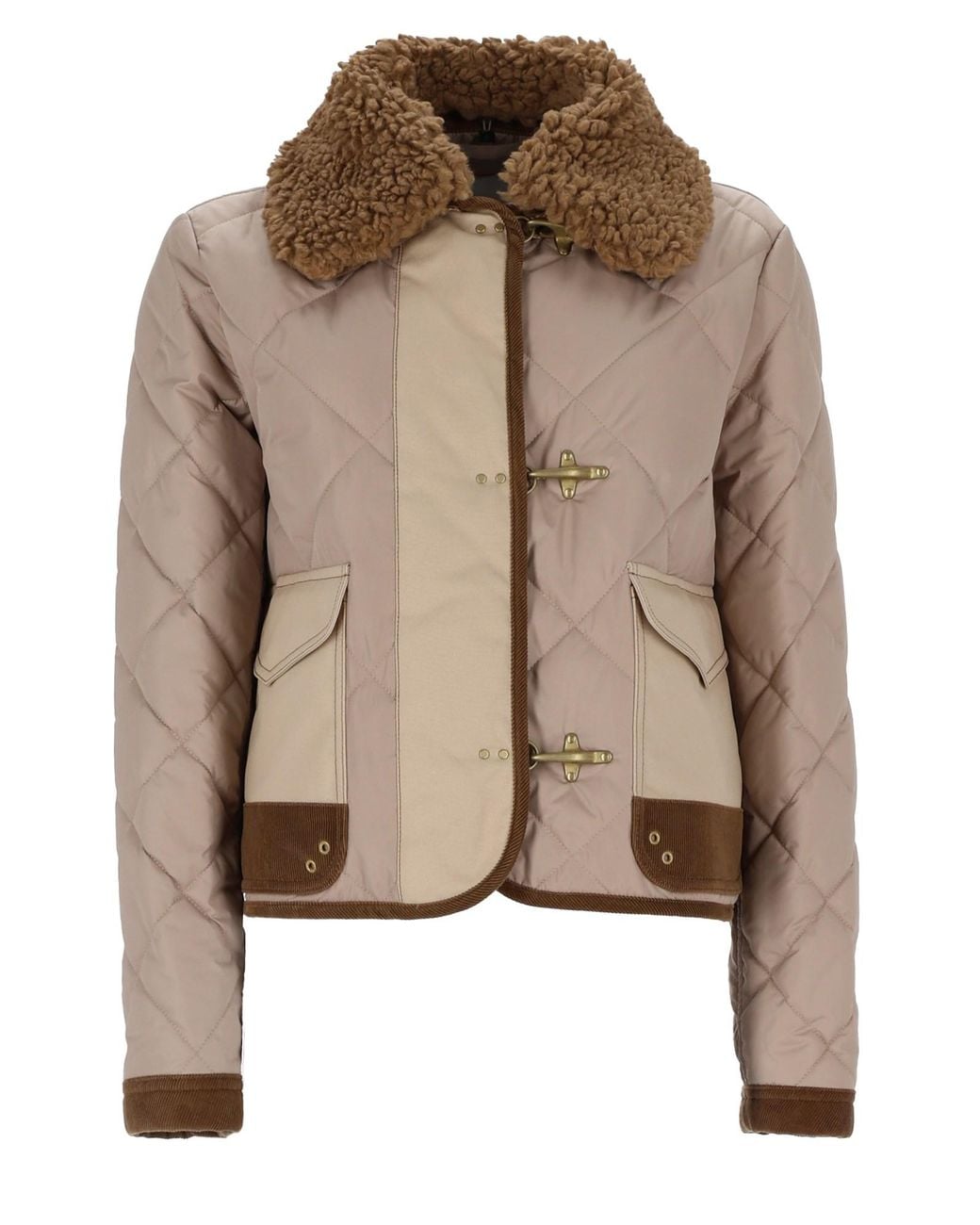 Fay Natural Giacca "3 Ganci"