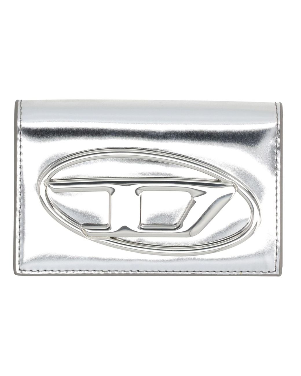 DIESEL Metallic Solid Logo Wallet