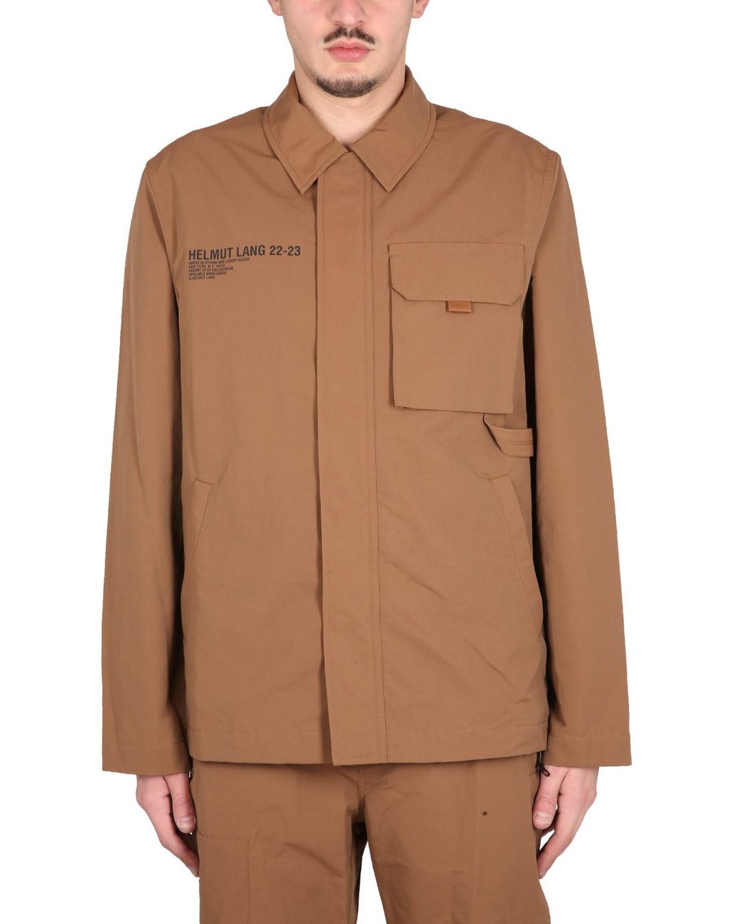 Giacca "Utility" di Helmut Lang in Brown da Uomo