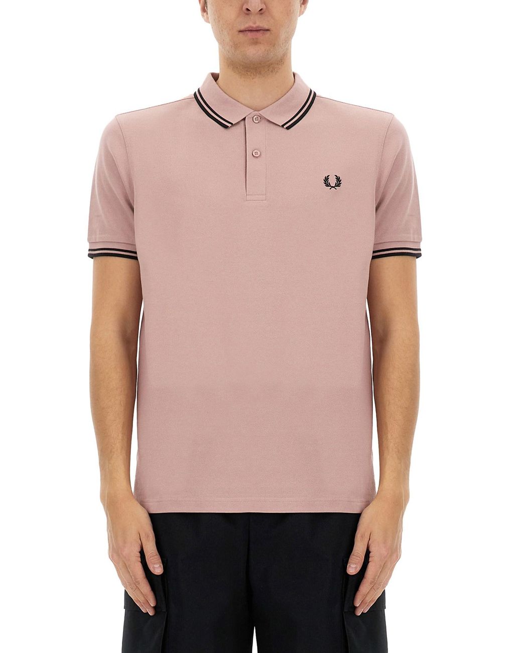 Comme des Garçons Pink Freedom" Polo for men