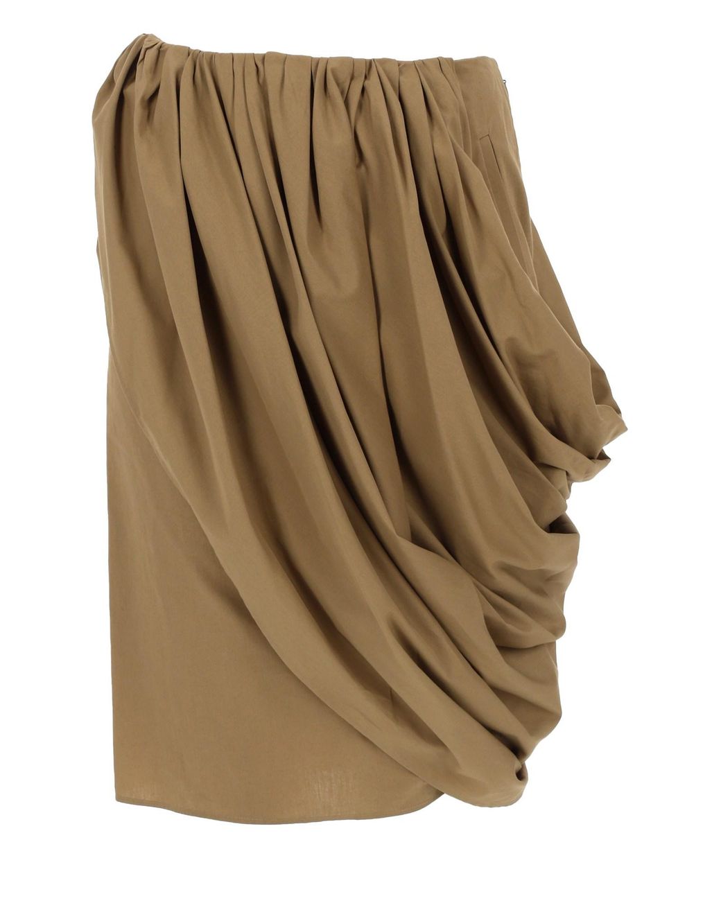 Chloé Natural Mini Cotton Skirt For
