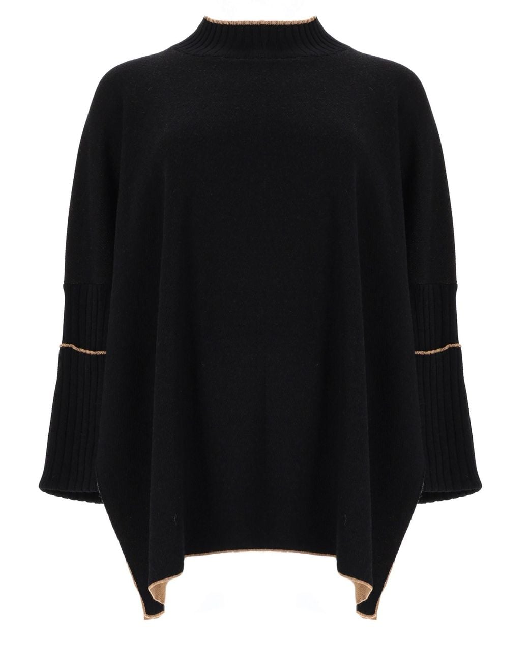 Herno Black Maglia Oversize