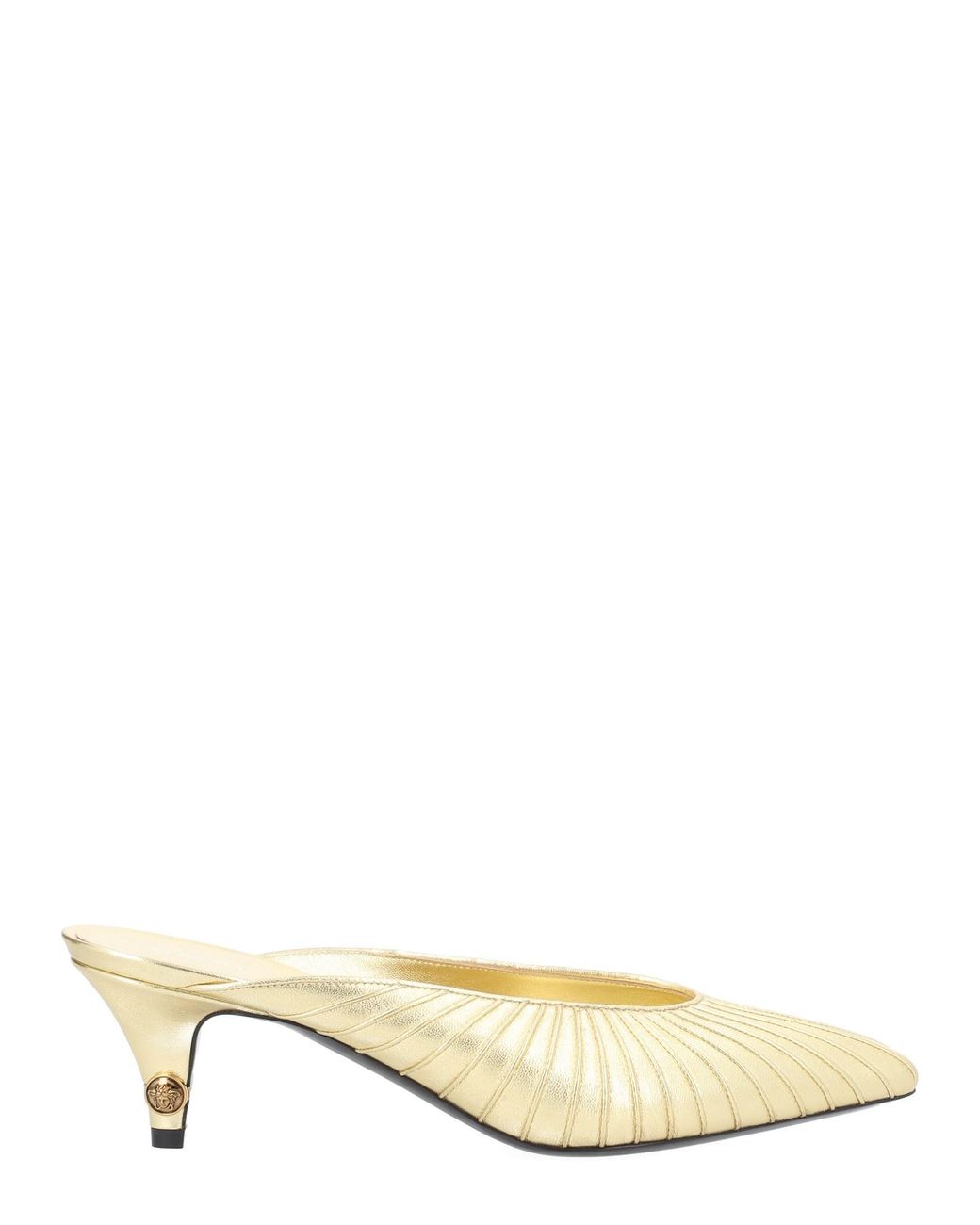 Versace Natural Mule "Gianni"