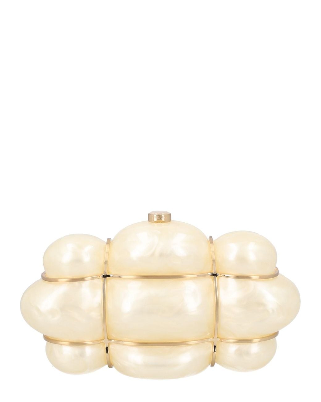 Cult Gaia Natural Clutch "Bolla"