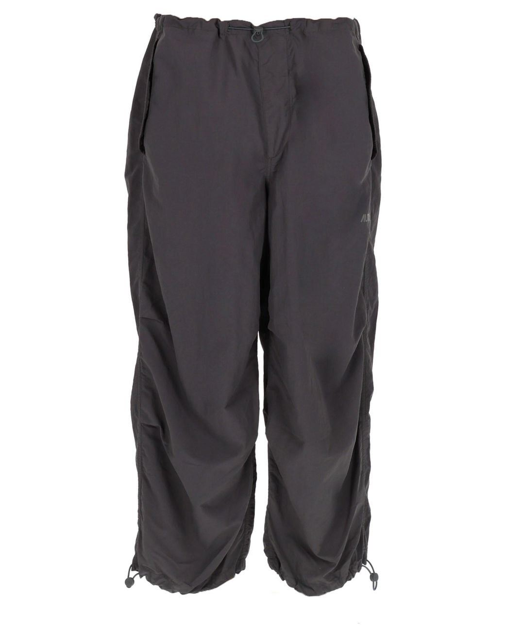 Autry Gray Parachute Trousers for men