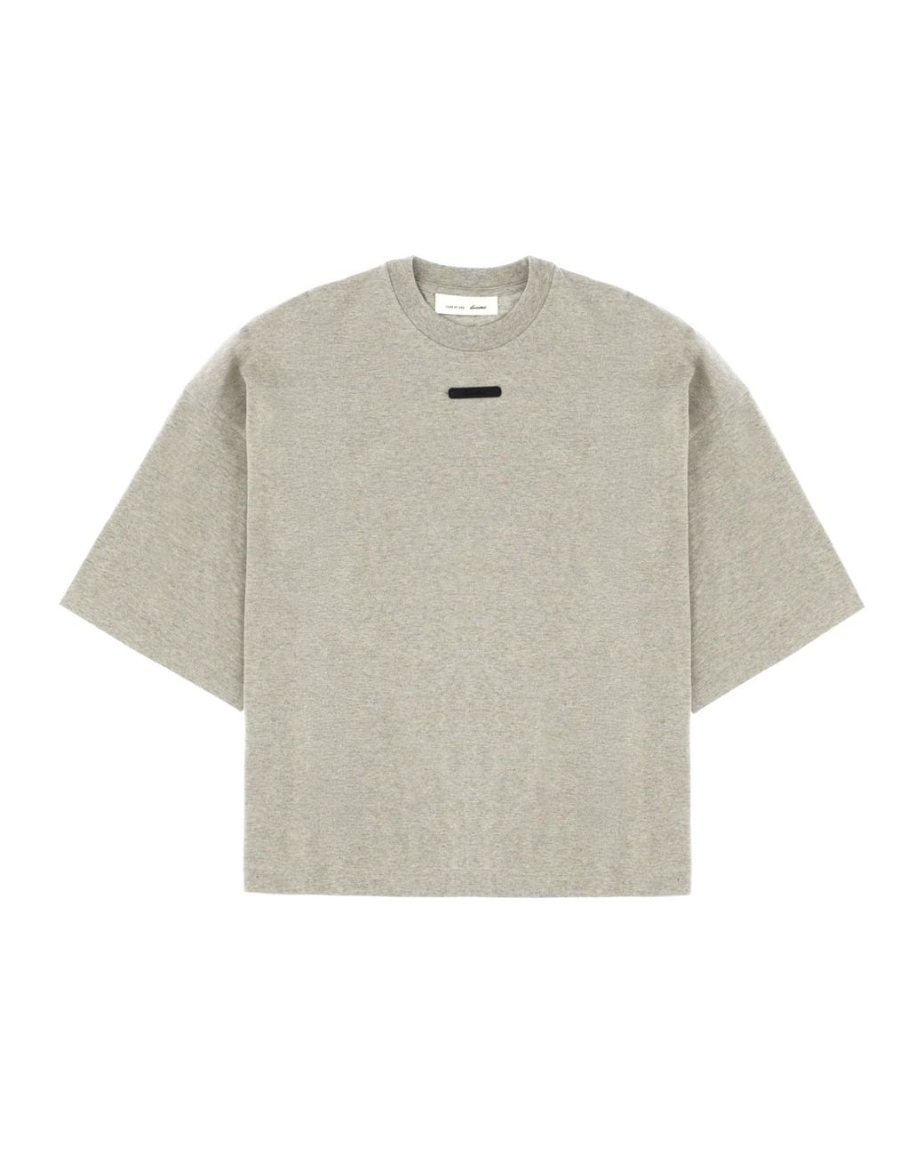 Fear Of God Gray T-Shirt "Merch" for men