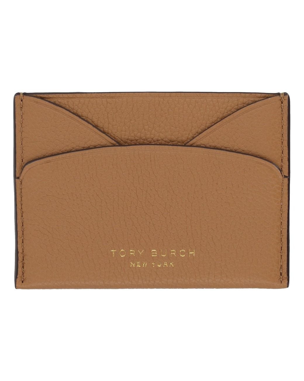 Tory Burch Brown Card Holder "Romy"