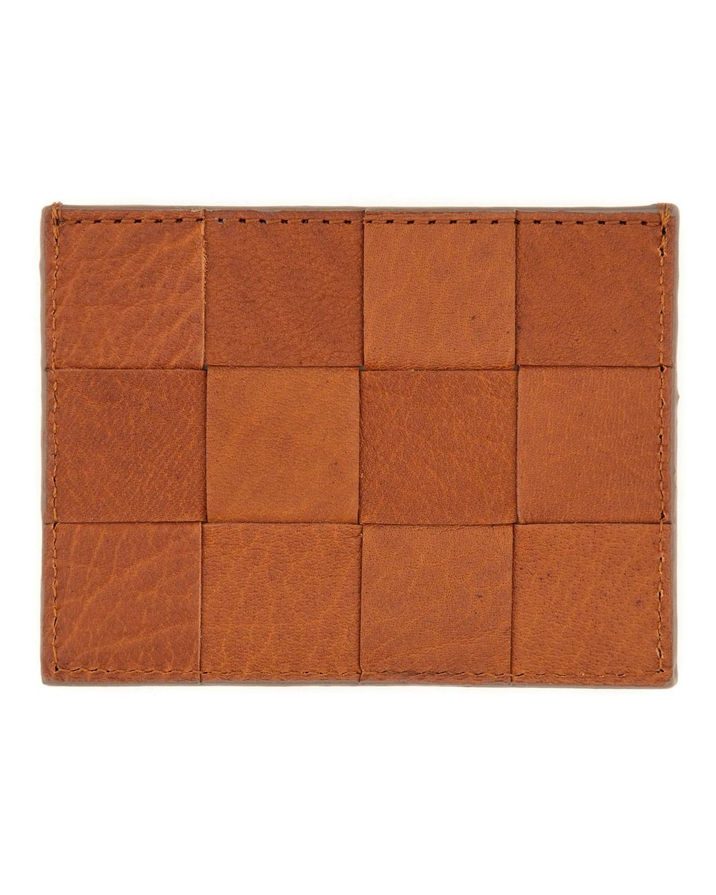 Portacarte "Check" di Dragon Diffusion in Brown
