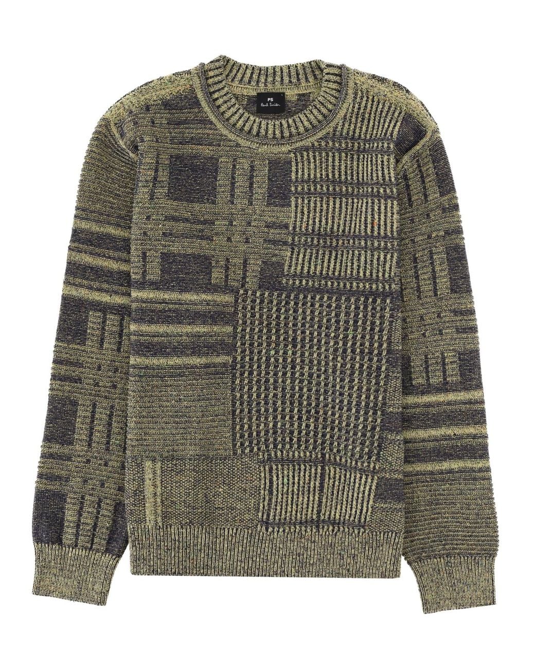 Paul Smith Green Maglia "Patchwork" for men