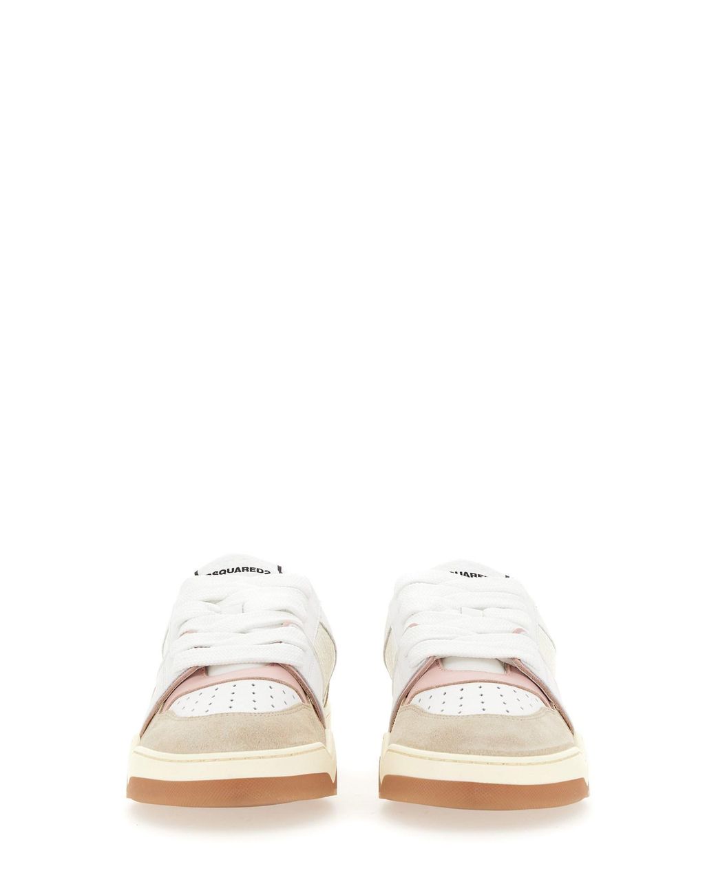 Sneaker Con Logo di DSquared² in White