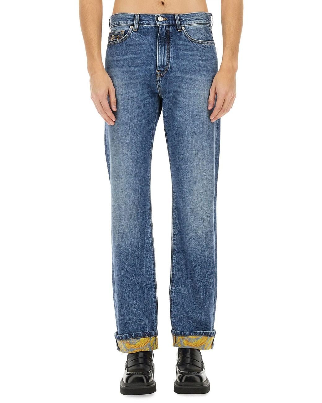 Versace Blue Premium Denim Jeans for men