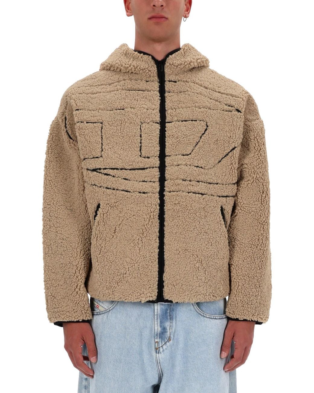 DIESEL Natural "S-Zat" Sweatshirt for men