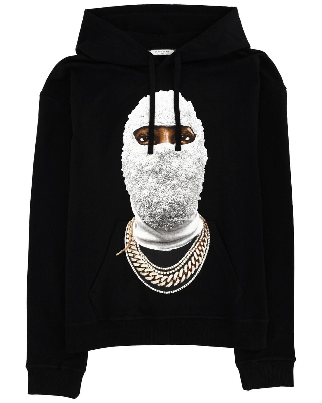 Ih Nom Uh Nit Black Sweatshirt With Print for men