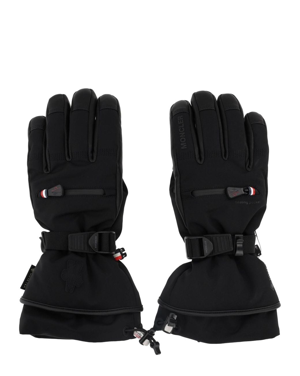 Moncler Black Guanti Imbottiti