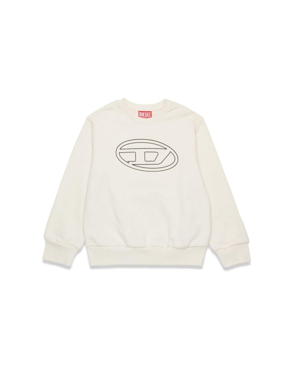 DIESEL White Smartbigoval Over
