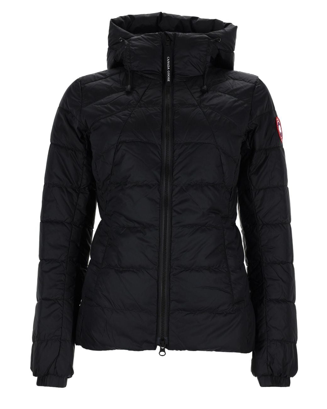 Canada Goose Black Giacca "Abbott" Con Patch Logo