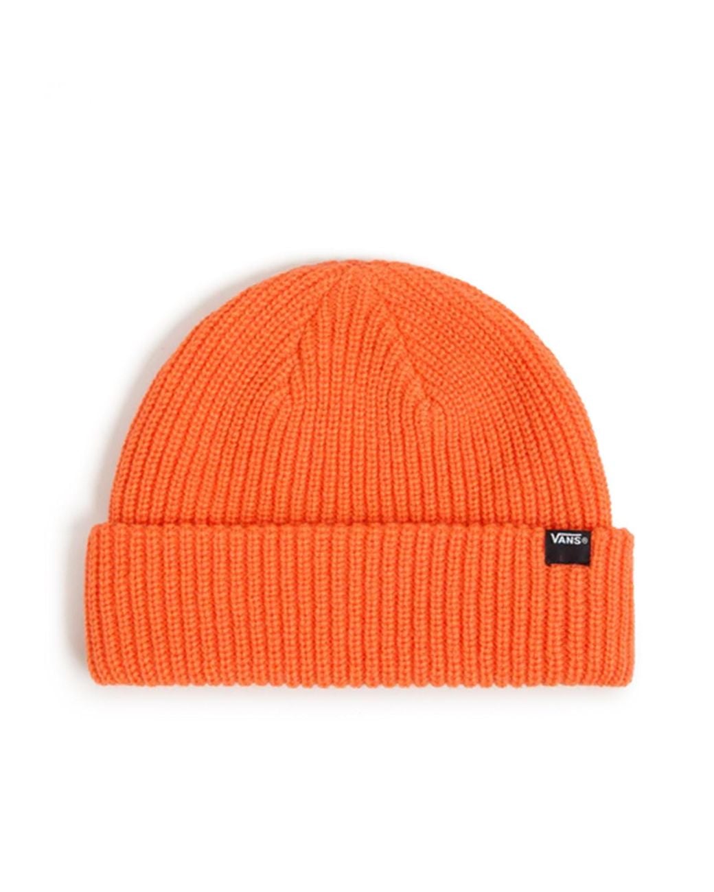 Vans Orange Beanie With Logo