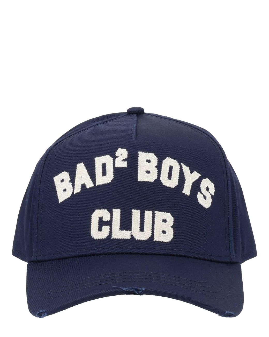 DSquared² Blue Dsquared "D2 College" Baseball Cap for men