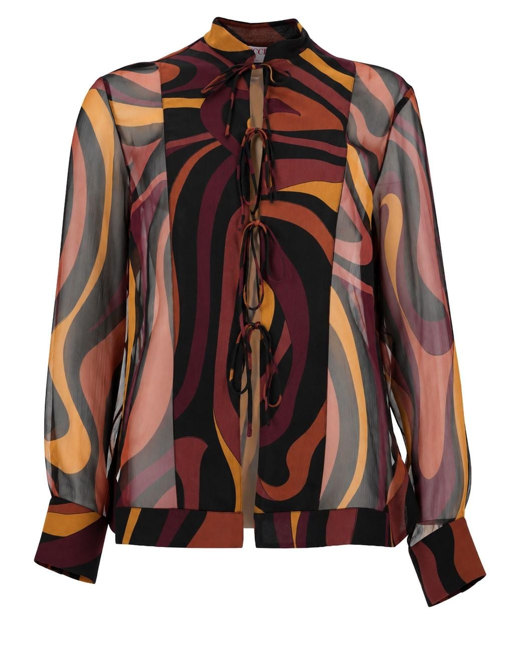 Emilio Pucci Brown Camicia