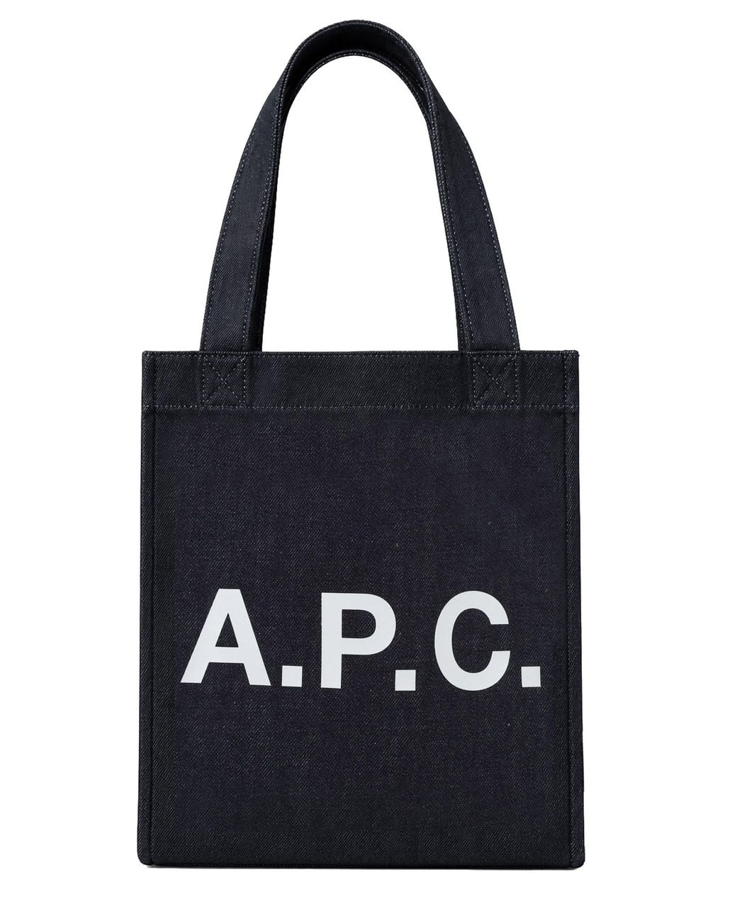 A.P.C. Black A. P.C. Borsa Tote "Lou" Small