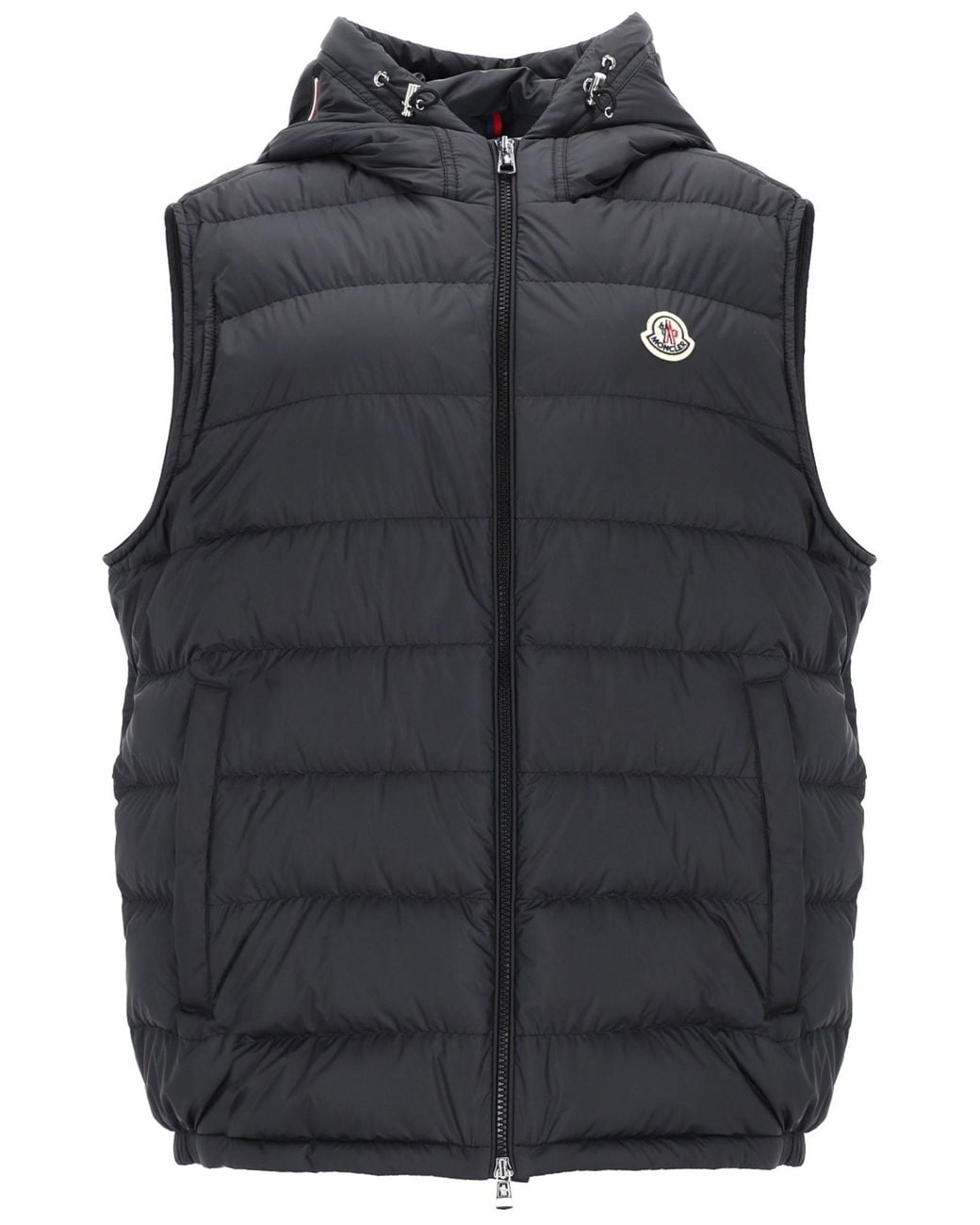 Moncler Black "Marseillan" Vest for men