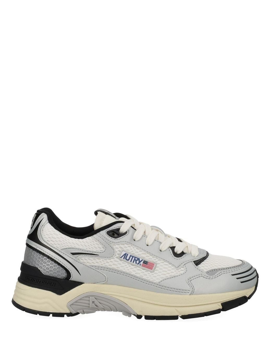 Autry White "Hyperway" Sneaker