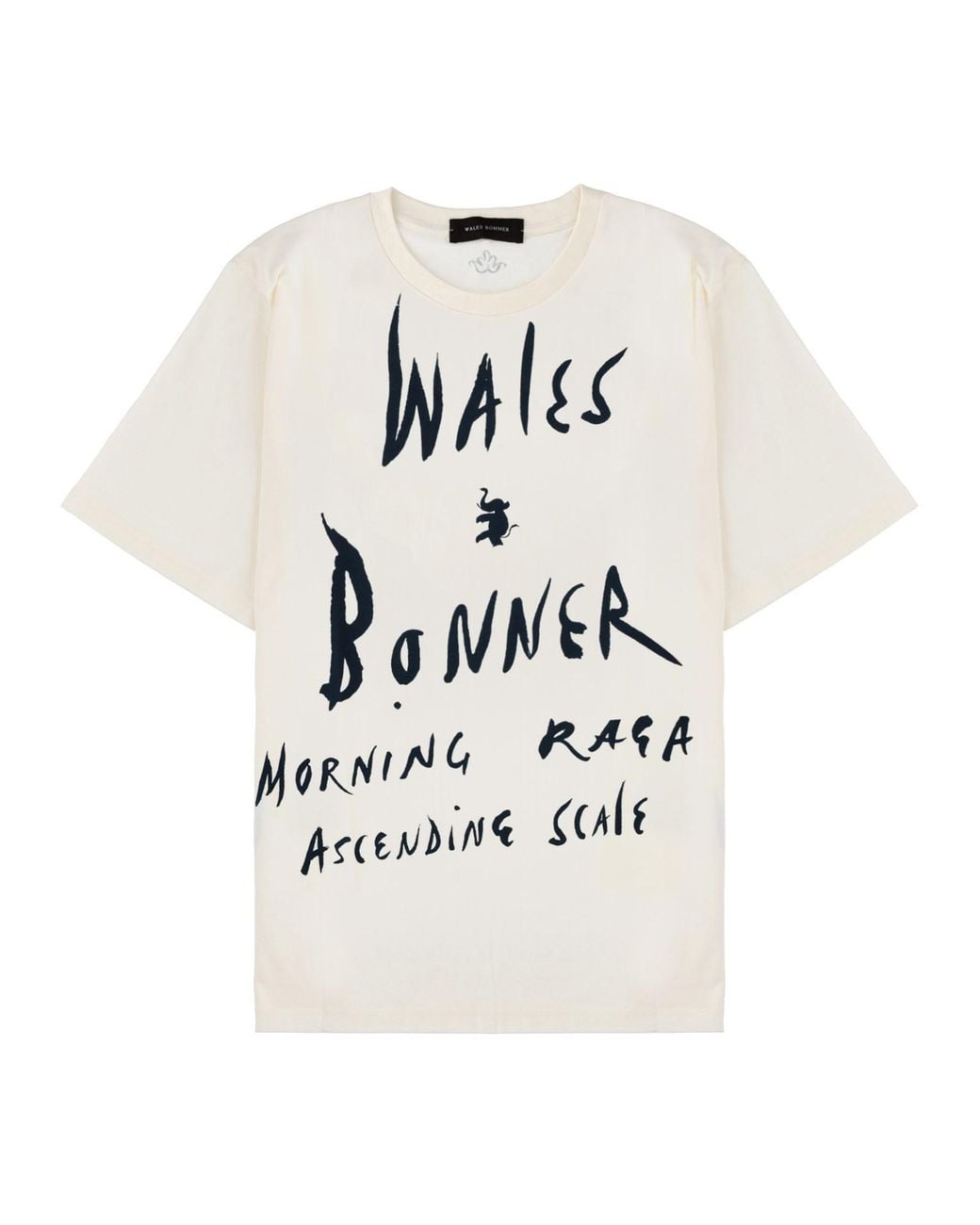 Wales Bonner Natural T-Shirt "Raga" for men