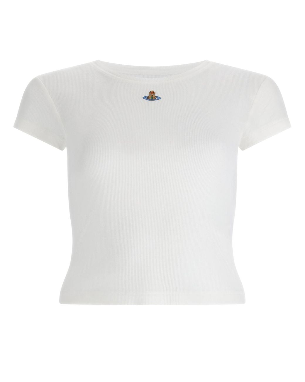 Vivienne Westwood White T-Shirt "Baby Peru"