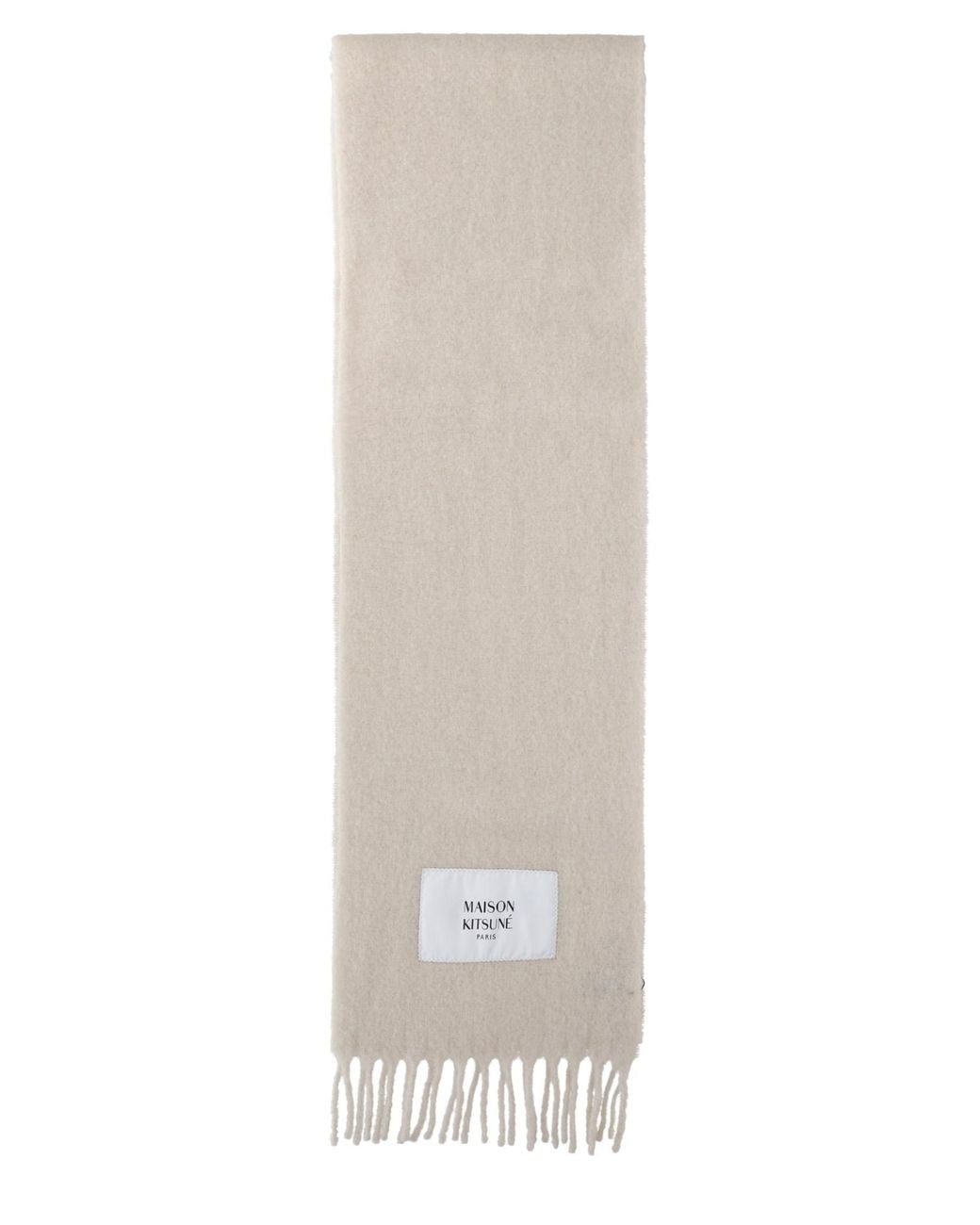 Maison Kitsuné White Sciarpa