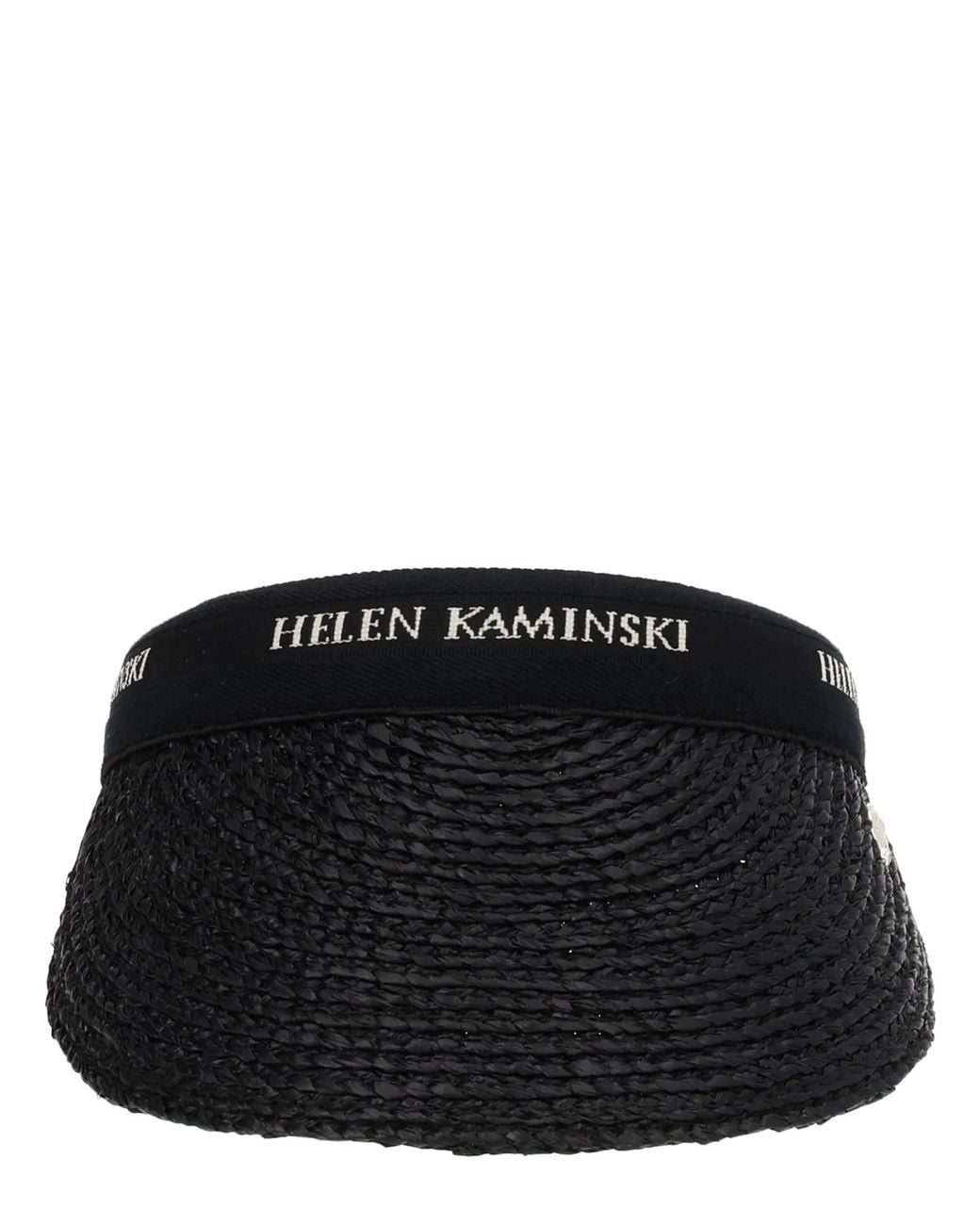 Helen Kaminski Black 8 Visor" Hat