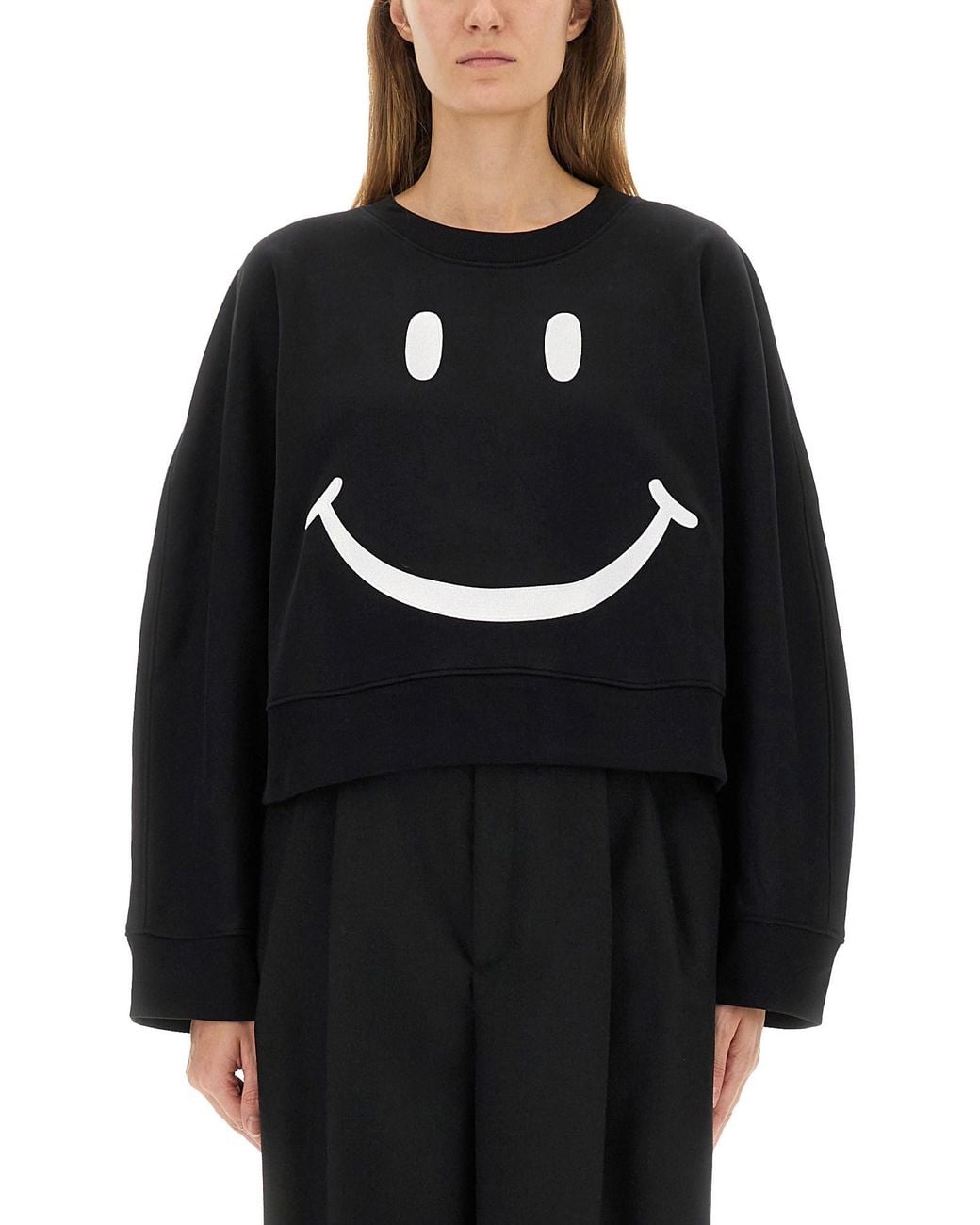 Moschino Black Smiley" Sweatshirt