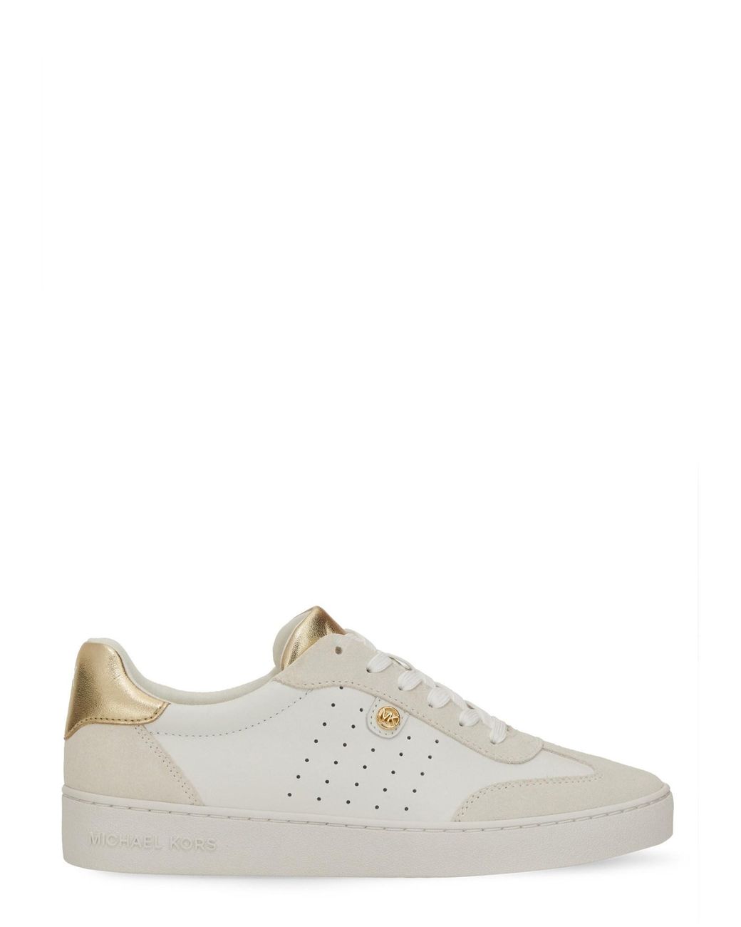 MICHAEL Michael Kors White Michael Sneaker Scotty