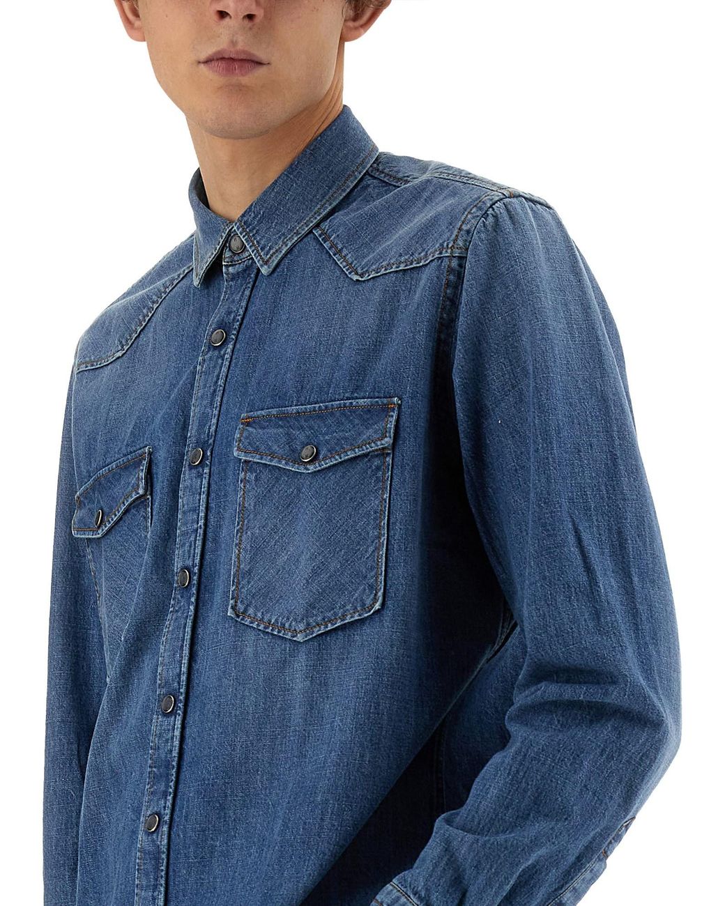 Camicia di PT Torino in Blue da Uomo