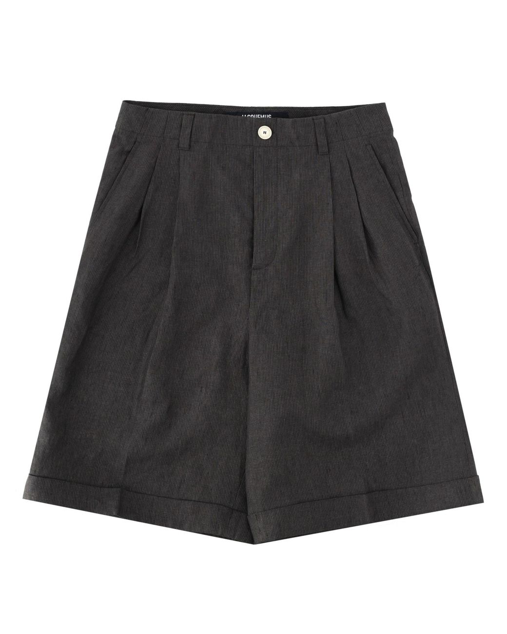 Jacquemus Black Shorts Pastro Cotton for men