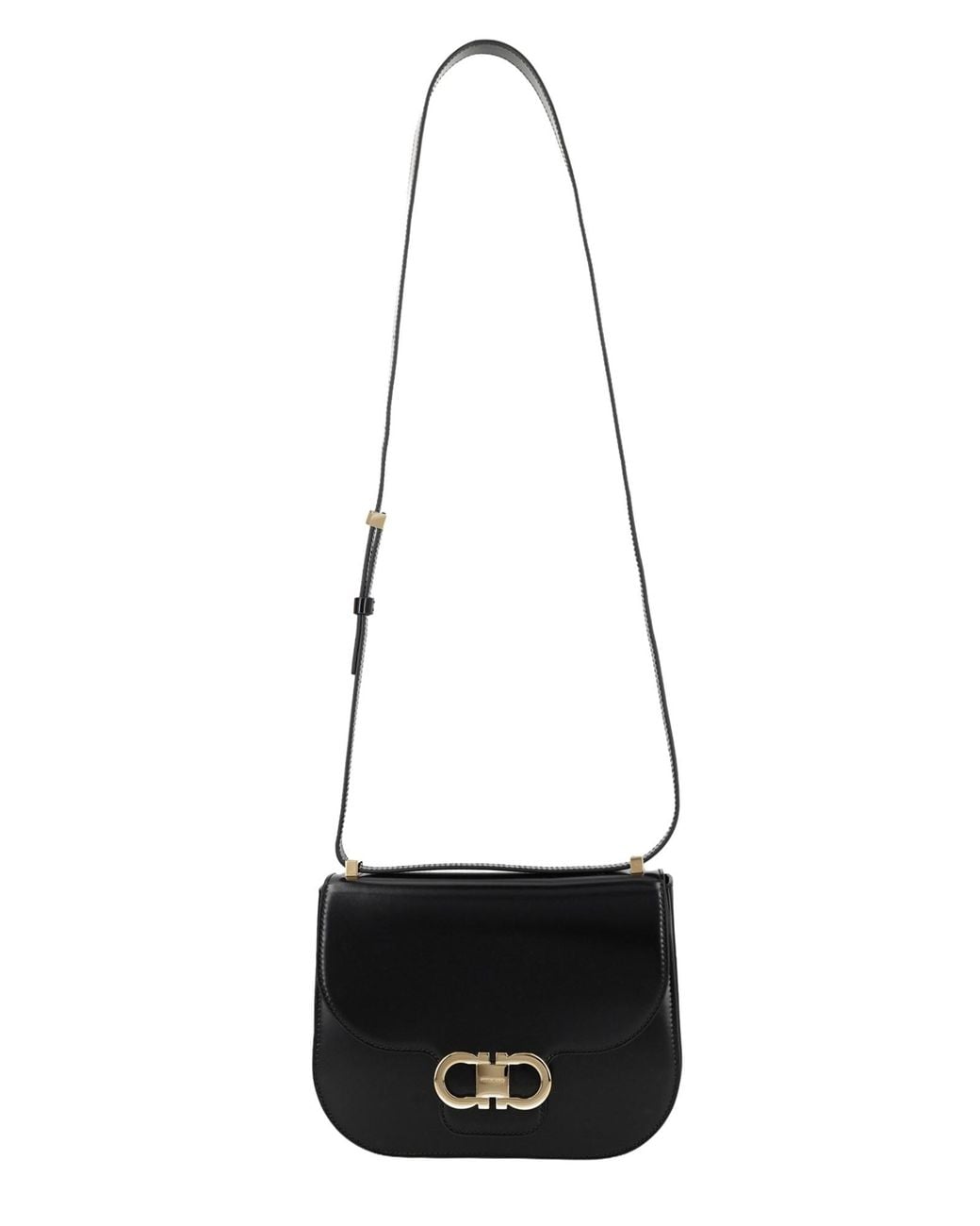 Ferragamo White Borsa "North South"