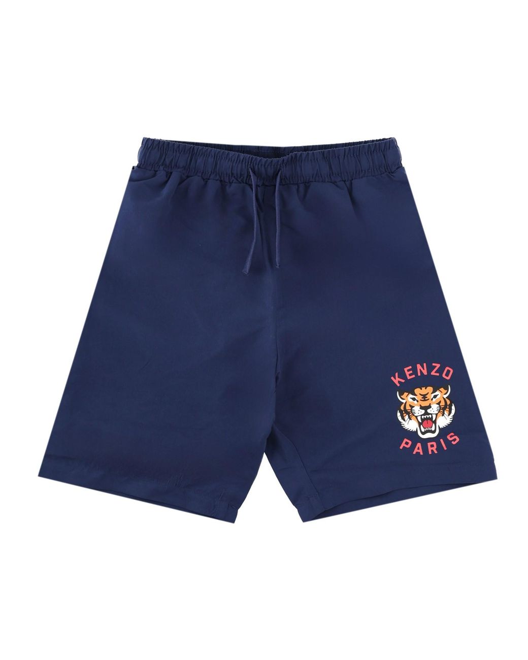 KENZO Blue Shorts Con Logo